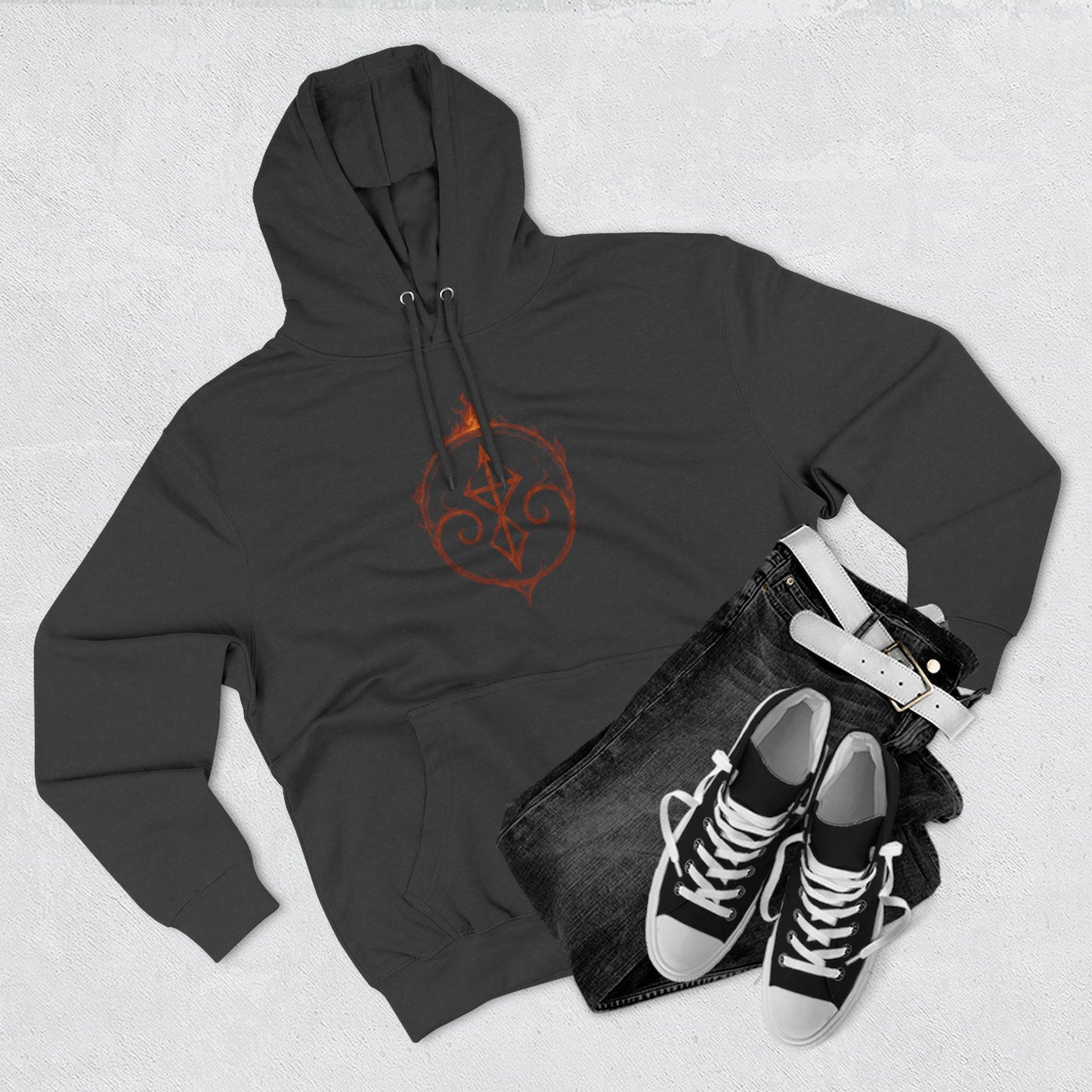 S3rafina Flame | Source Eyes Code Hoodie