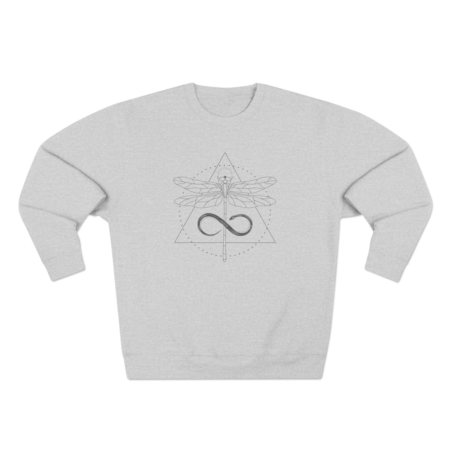 Enchanted Dragonfly Infinity Snake Sweatshirt