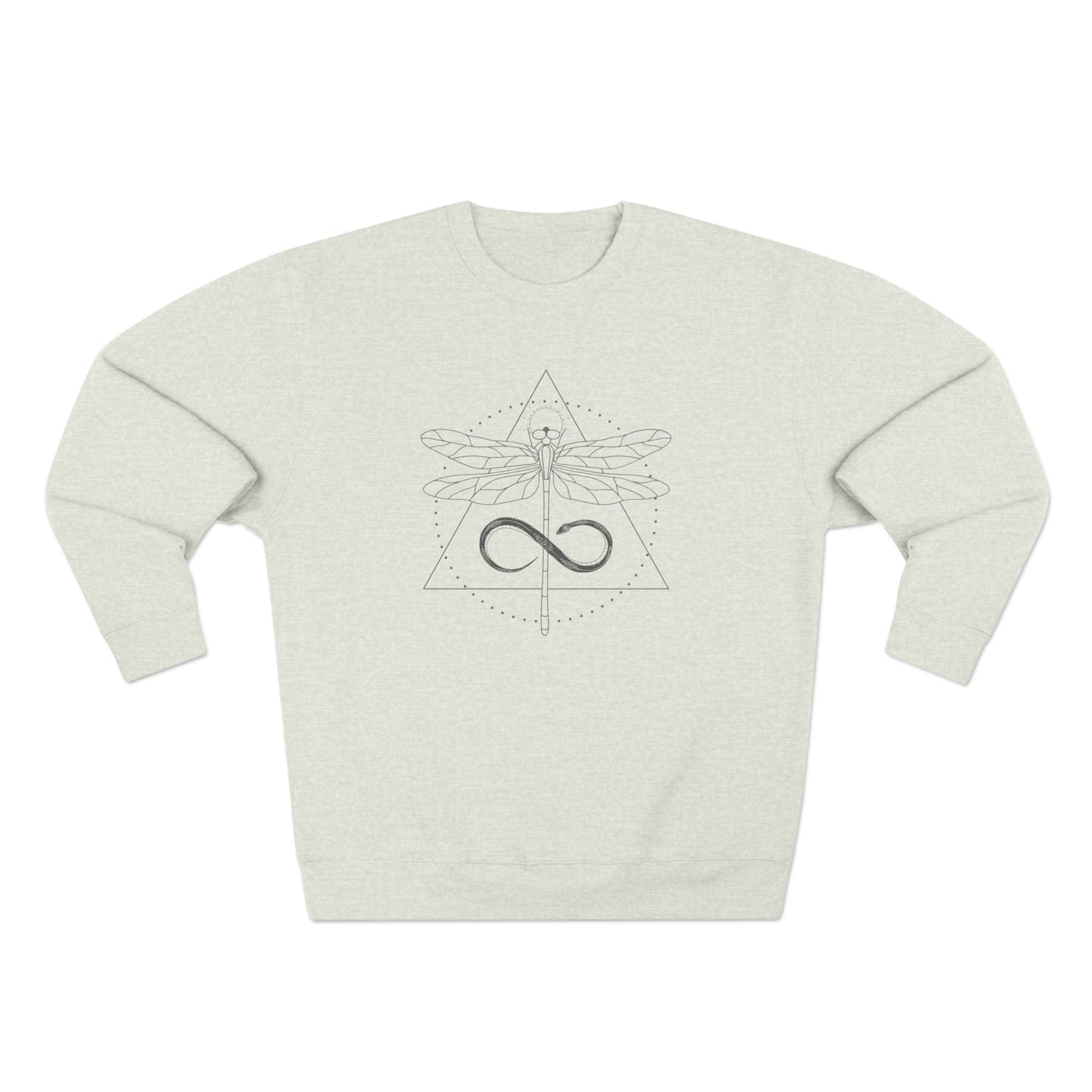 Enchanted Dragonfly Infinity Snake Sweatshirt