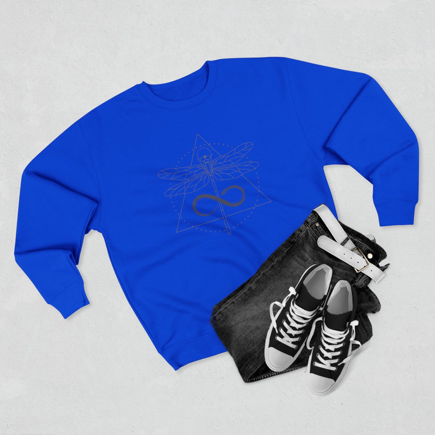 Enchanted Dragonfly Infinity Snake Sweatshirt