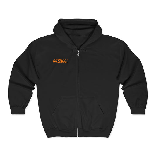 Serafina Flame Zip-Up Hoodie